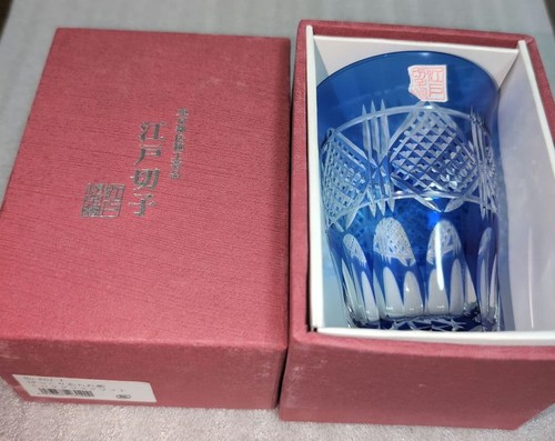 Hirota glas edo - hirota, blue